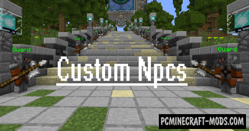 Custom Npcs New Mob Creator Mod Minecraft 1 13 2 1 12 2 Pc Java Mods