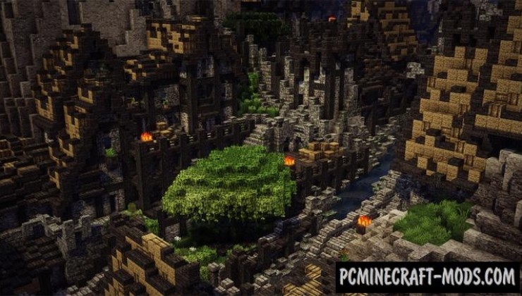 Viking Village - Town Map For Minecraft