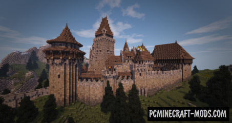 Penningham Castle Map For Minecraft