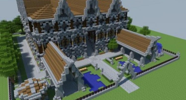 Medieval Mansion Map For Minecraft