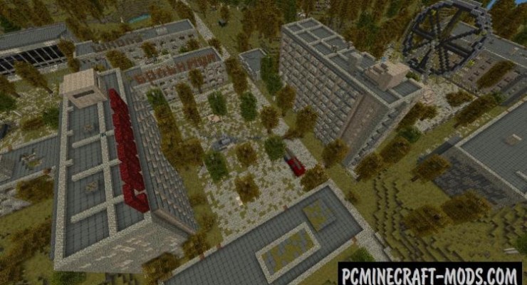 Chernobyl 2015 - Adventure, City Map Minecraft