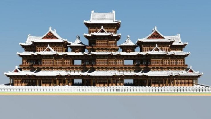 Chinese Ancient Architecture 3 - House Map MC