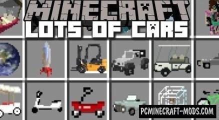 Vehicle Mod For Minecraft 1.7.10