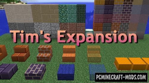 Tim's Expansion - Decor Mod For Minecraft 1.12.2, 1.7.10