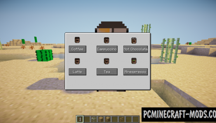 Minespresso - Mechanism Mod For Minecraft 1.7.10, 1.6.4
