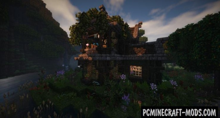 Old Rustic House Map For Minecraft