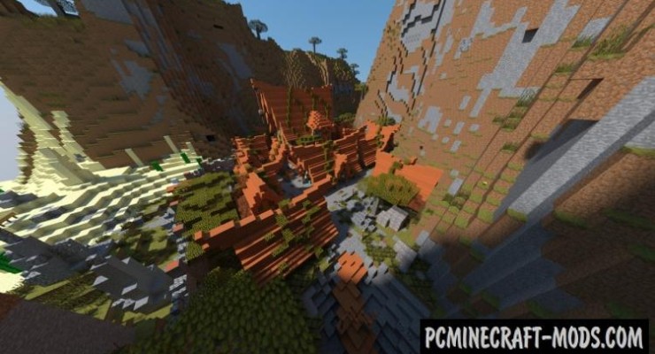 Rustic Savanna Village - Town Map For Minecraft