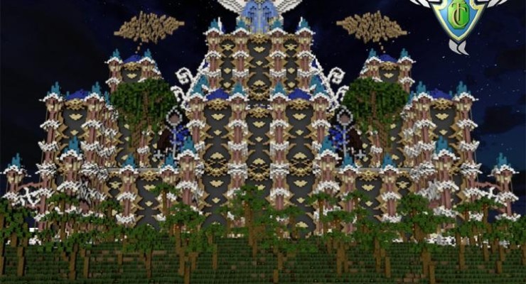 Firze - The Paradise Island - Castle Map Minecraft
