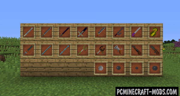 One Piece - Weapons, Mobs Mod For Minecraft 1.12.2, 1.10.2