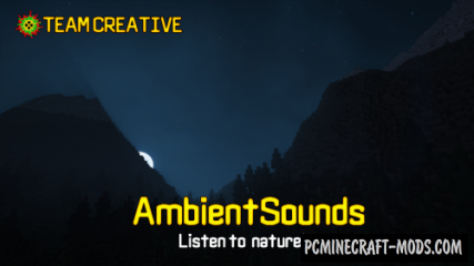 AmbientSounds 3 - Shader Mod For Minecraft 1.20.4, 1.19.3, 1.16.5