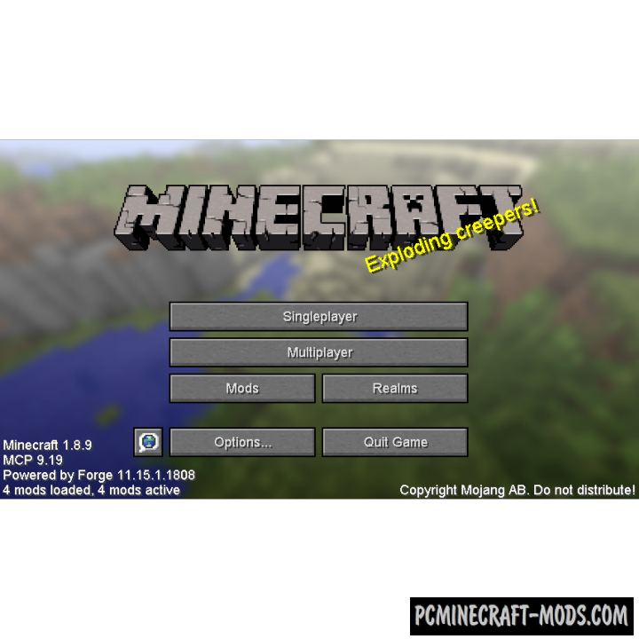 TrueType Font Replacement - Decor Mod For Minecraft 1.12.2