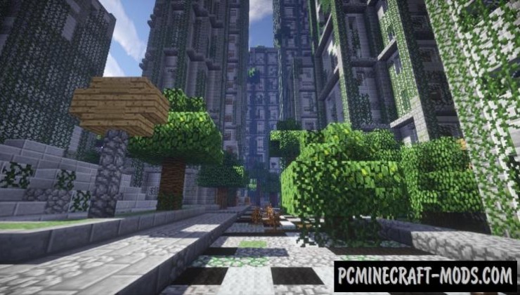 Post Apocalyptic City - PvP Map For Minecraft