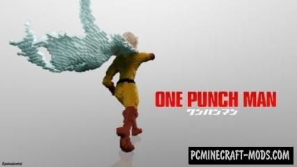 One Punch Man - 3D Art Map For Minecraft