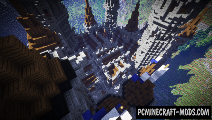 The Lonely Castle Map For Minecraft