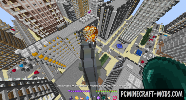 Godzilla - Redstone Mechanism Map For Minecraft