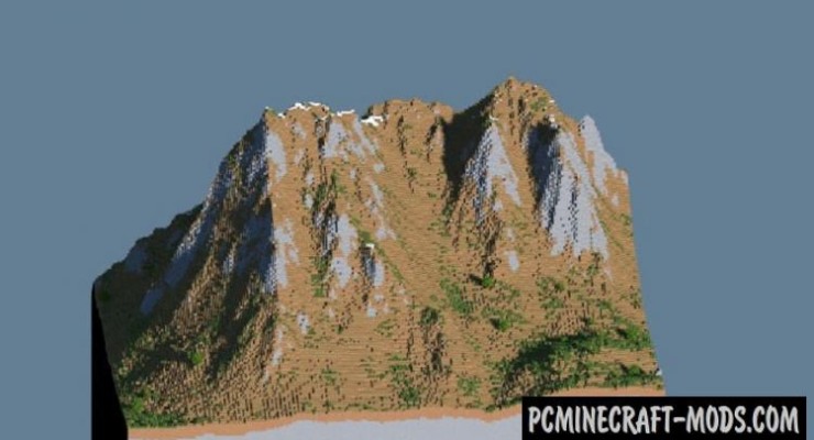 The Wilderness - Surv, Terrain Map For Minecraft