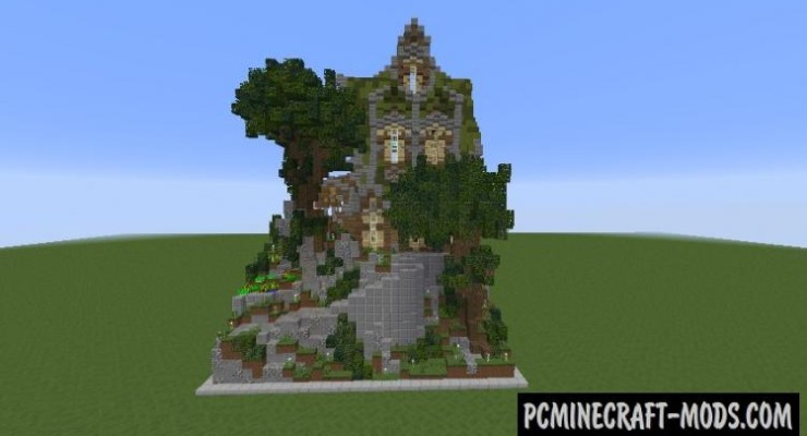 Fantasy/Medieval Plot - House Map For Minecraft