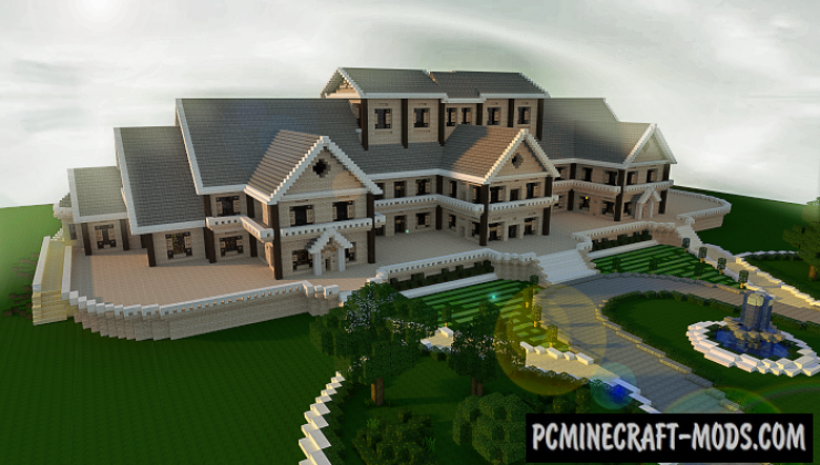 Luxury Mansion Map For Minecraft 1 17 1 16 4 Pc Java Mods