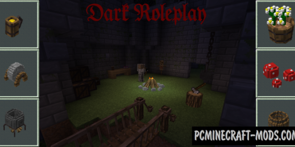 Dark Roleplay - RPG Adventure Mod For Minecraft 1.12.2