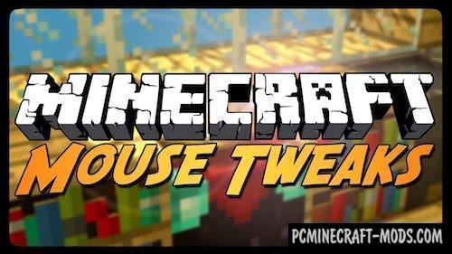 Mouse Tweaks - Inventory Tweak Forge Mod MC 1.20.2, 1.19.4, 1.12.2