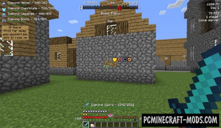 Better HUD - GUI Mod For Minecraft 1.12.2