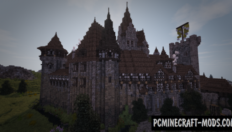 Penningham Castle Map For Minecraft