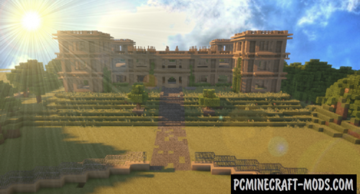 The Wayne Manor House Map For Minecraft 1 19 1 1 18 2 Pc Java Mods