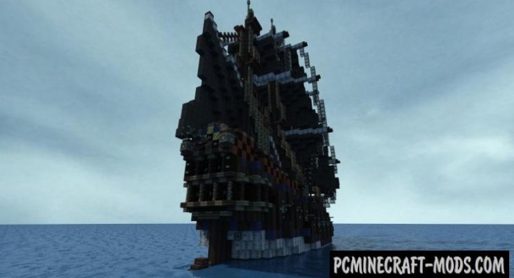 Pirate Ship: The Ocean Viper Map For Minecraft 1.14, 1.13 