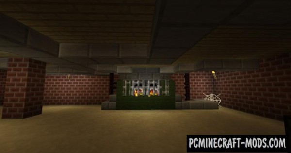 HOME ALONE mansion Map For Minecraft 1.14.4, 1.14.3 PC