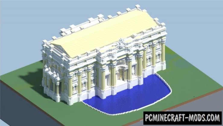Trevi Fountain - House, Building Map For MC