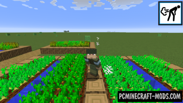 Crop Dusting - Tweak Animation Mod For Minecraft 1.12.2