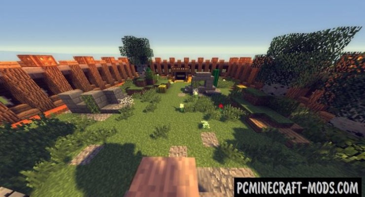 The 1v1 Zone - PvP Arena Map For Minecraft