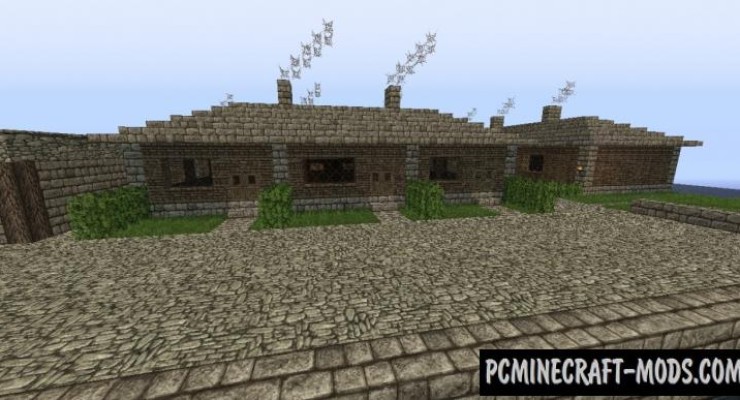 Colonial Village - Town Map For Minecraft