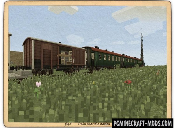 Rails of War - Mech Mod For Minecraft 1.12.2, 1.7.10, 1.6.4
