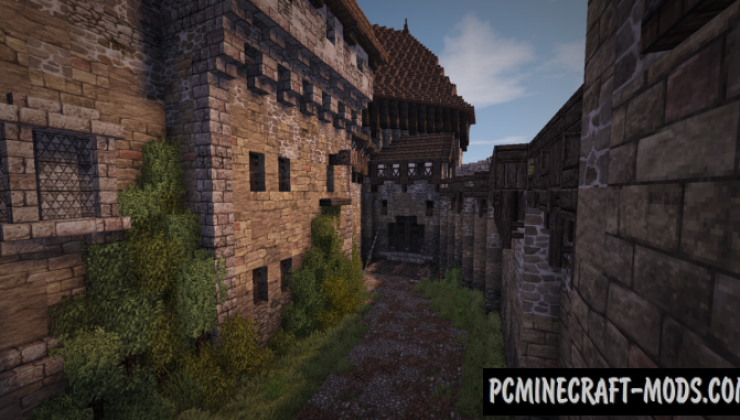 Penningham Castle Map For Minecraft 1.14.1, 1.13.2  PC 