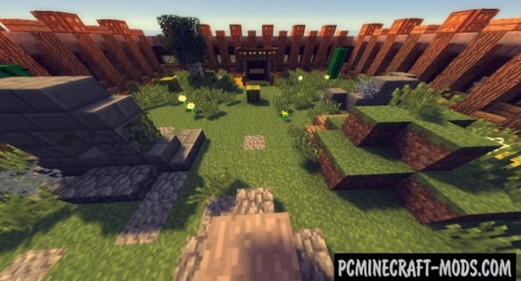 The 1v1 Zone Map For Minecraft 1.16, 1.15.2 PC Java Mods