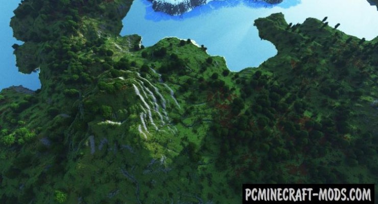 Growth - Custom Terrain Map For Minecraft