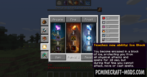 Classes of Warcraft Mod For Minecraft 1.7.10  PC Java 