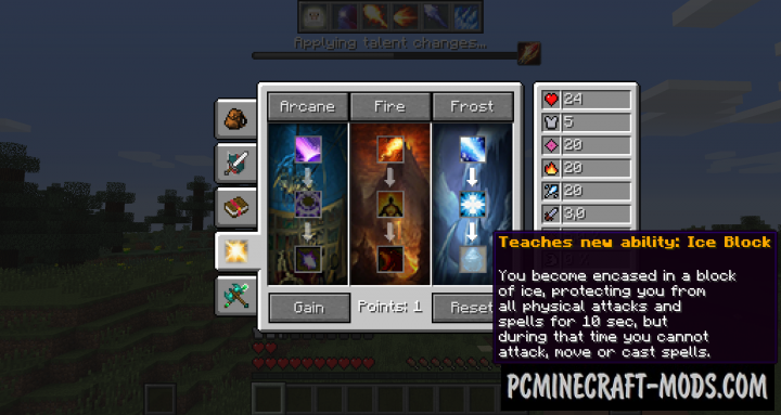 Classes of Warcraft Mod For Minecraft 1.7.10  PC Java Mods