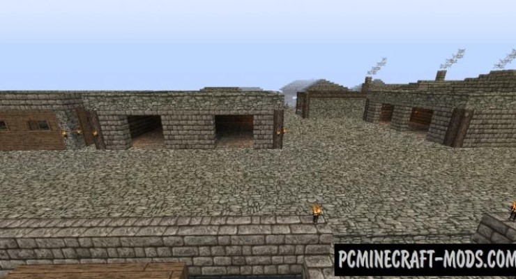 Colonial Village Map For Minecraft 1.14, 1.13.2  PC Java 