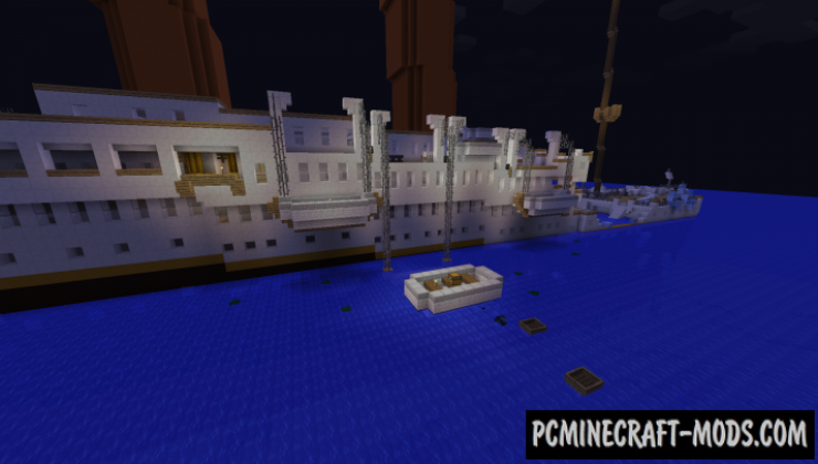Titanic Survival - Minigame Map For Minecraft