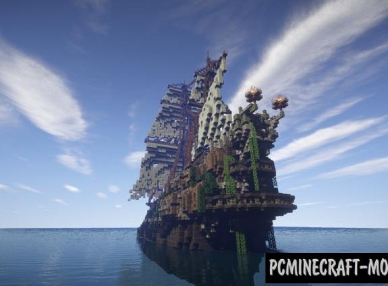 minecraft pirate of the caribbean map