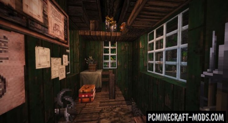 Old Rustic House Map For Minecraft