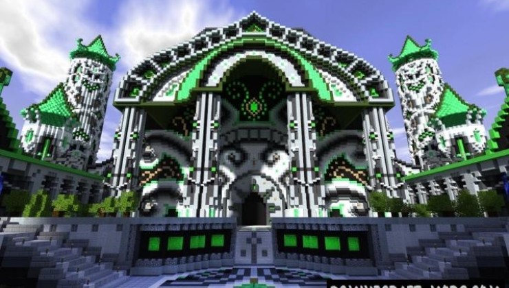 Almor Castle Map For Minecraft