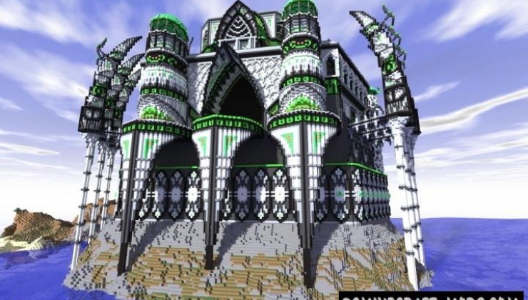 Almor Castle Map For Minecraft