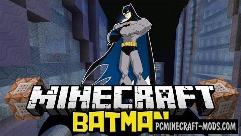 Batman Command Block For Minecraft  | PC Java Mods