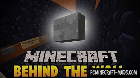 Behind The Wall - Puzzle, Minigame Map Minecraft