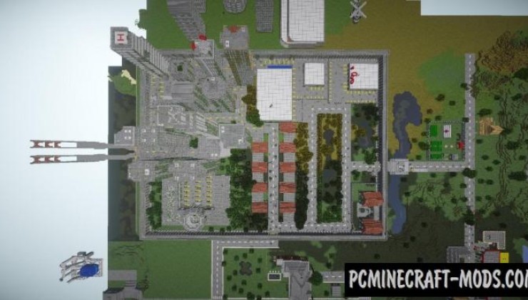 Open World Zombie Apocalypse - PvE Map MC