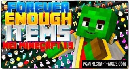 Forever Enough Items Mod For Minecraft 1.10.2, 1.9.4, 1.8.9