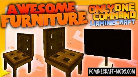 Furniture Command Block For Minecraft 1.8.9